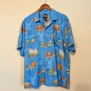 Harley Davidson Hawaiian Shirt